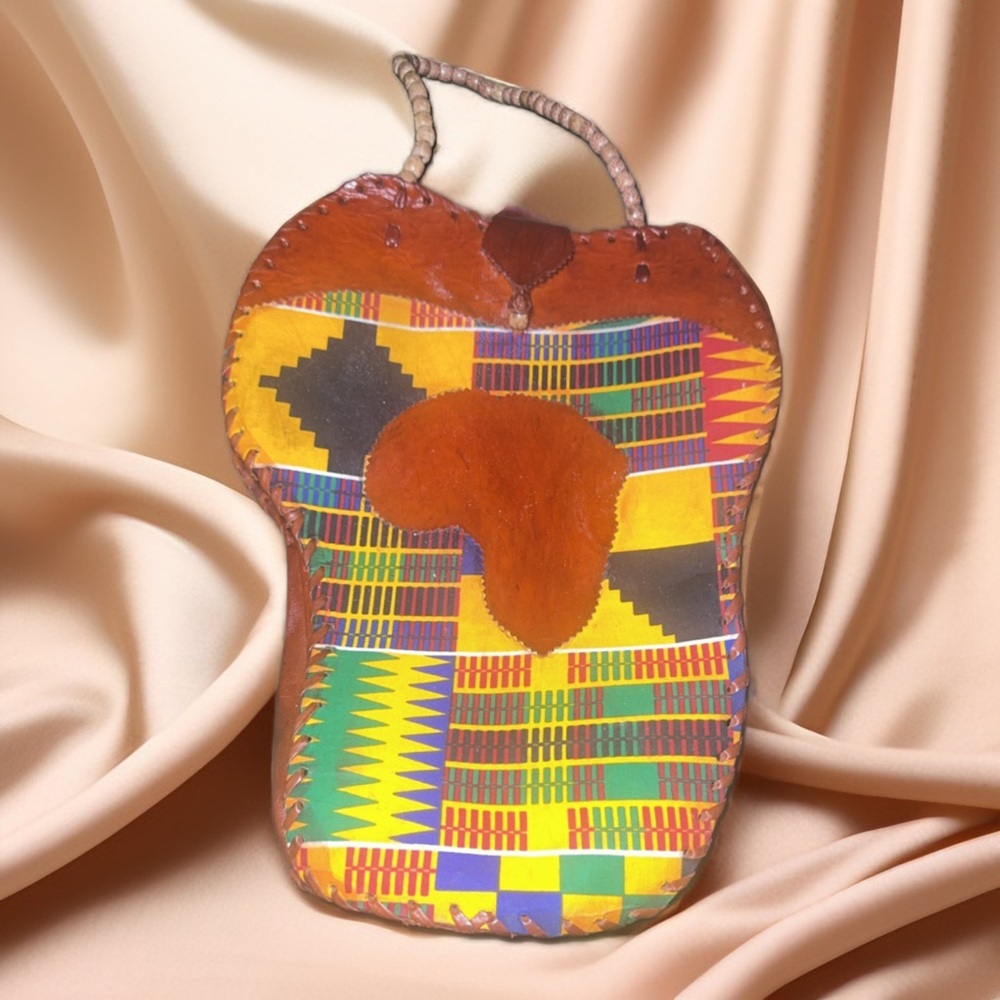 Colorful Kente Pattern Bag